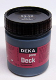 Textilfarbe Deka PermDeck 125ml schwarz